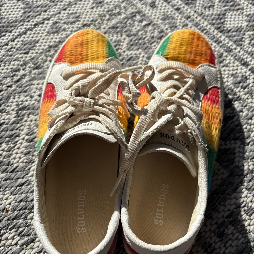 Soludos Rainbow Sneakers